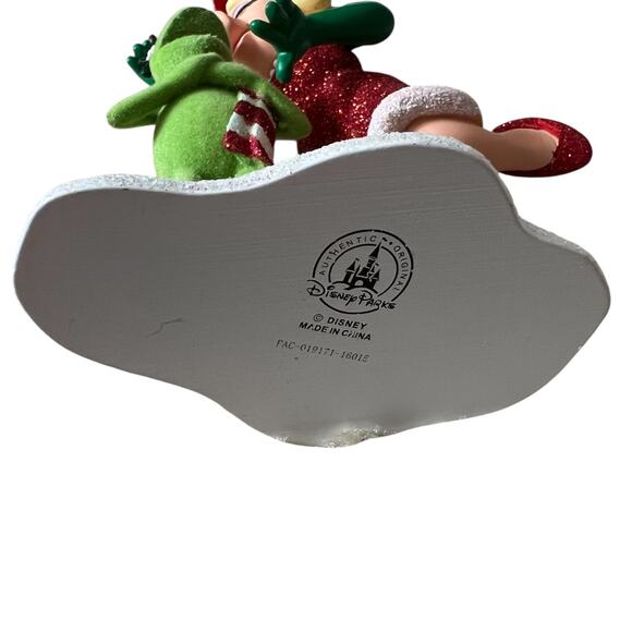 Disney Parks The Muppets Miss Piggy and Kermit Mistletoe Ornament - Picture 6 of 6